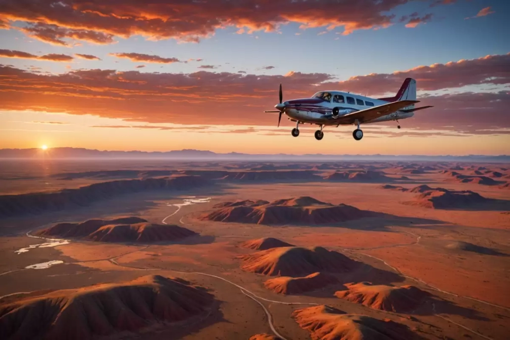 Discover the Heart of Australia: An Aerial Adventure Over Lake Eyre, Birdsville, and Cooper Creek