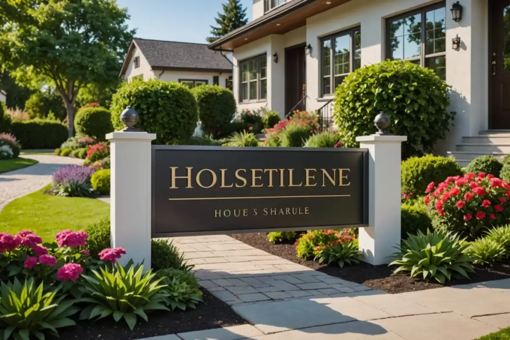 Crafting the Perfect House Sign: Balancing Style, Functionality, and Personal Touch